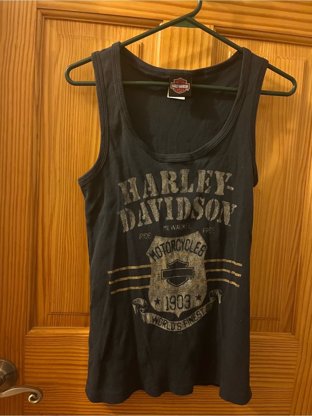 Harley-Davidson Men's Black Graphic Tank Top